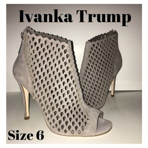 Gray Ivanka Trump Heels